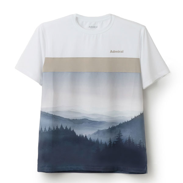 アドミラル フロントライングラフィックTEE （ ATMA515-19 ）[ Admiral MS メンズ ]25FW