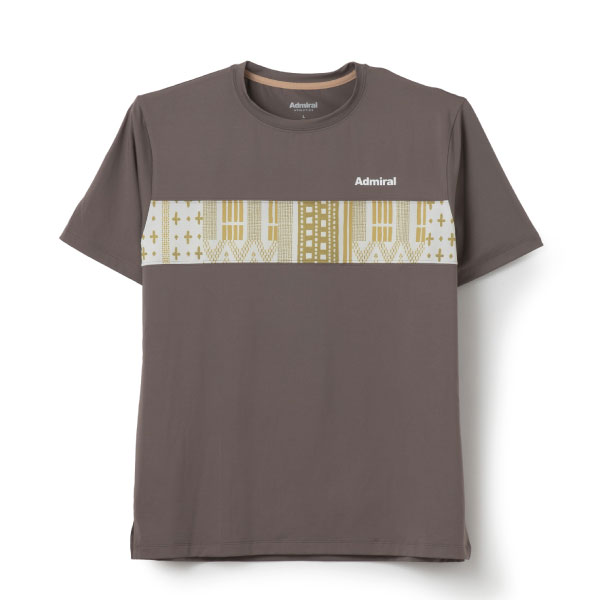 【販売開始前商品 3月上旬発売予定】アドミラル フロントライングラフィックTEE （ ATMA602-25 ）[ Admiral MS メンズ ]26SS