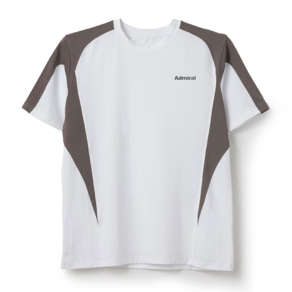 【販売開始前商品 3月上旬発売予定】アドミラル バイカラーナローシェイプTEE （ ATMA604-00 ）[ Admiral MS メンズ ]26SS