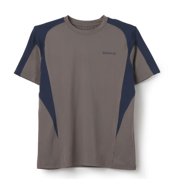 【販売開始前商品 3月上旬発売予定】アドミラル バイカラーナローシェイプTEE （ ATMA604-25 ）[ Admiral MS メンズ ]26SS