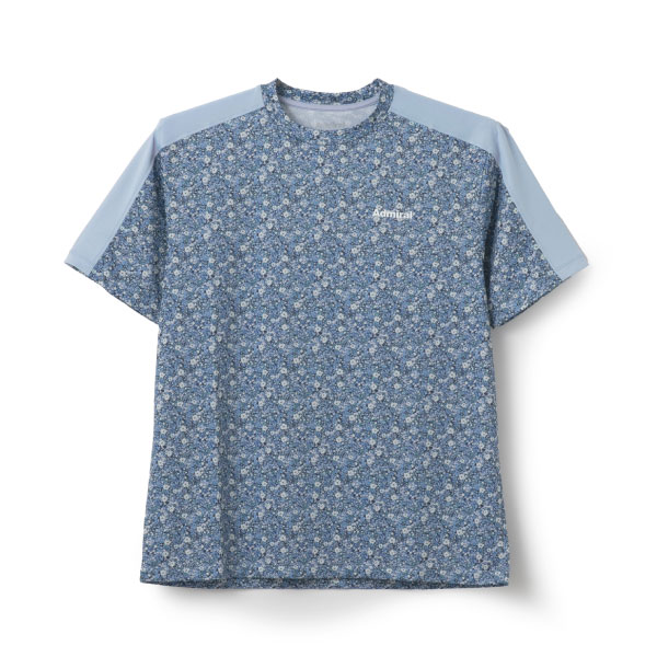 【販売開始前商品 第2弾 3月中旬発売】アドミラル ショルダーラインフラワープリントTEE （ ATMA606-34 ）[ Admiral MS メンズ ]26SS