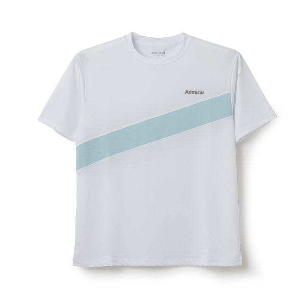 【販売開始前商品 第2弾 3月中旬発売】アドミラル ダイアゴナルラインTEE （ ATMA607-00 ）[ Admiral MS メンズ ]26SS