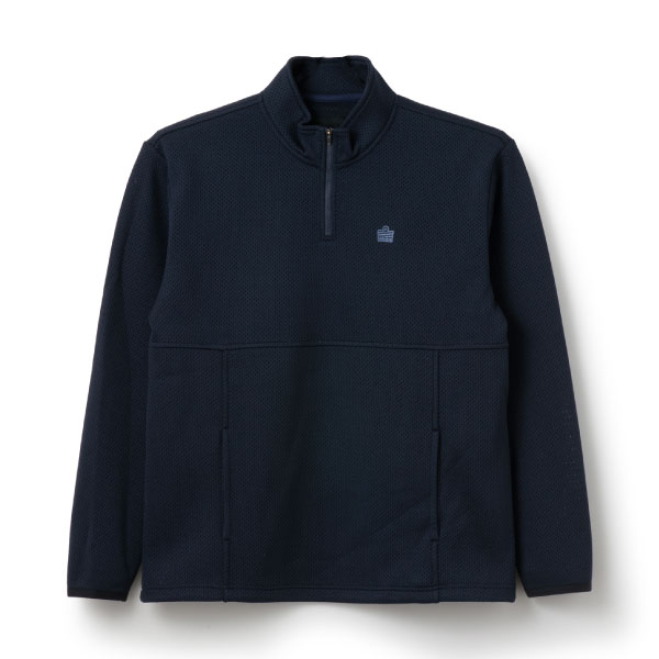 【販売開始前商品 3月上旬発売予定】アドミラル ダブルメッシュハーフZIPプルオーバー （ ATMA611-30 ）[ Admiral MWJ メンズ ]26SS