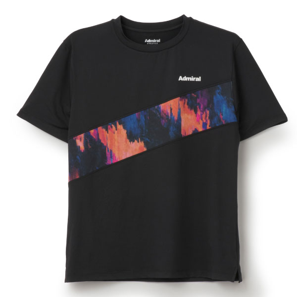 【販売開始前商品 8月中旬発売】アドミラル ダイヤゴナルスイッチグラフィックTEE （ ATMA613-10 ）[ Admiral MS メンズ ]26FW