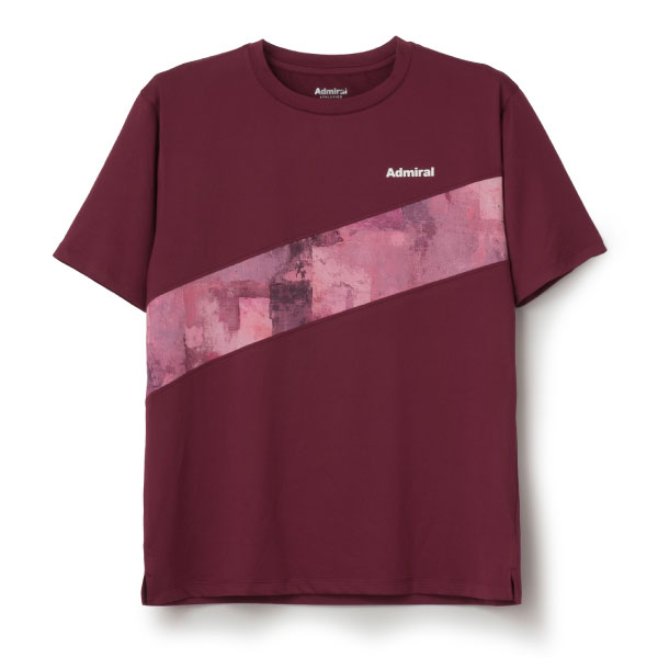 【販売開始前商品 8月中旬発売】アドミラル ダイヤゴナルスイッチグラフィックTEE （ ATMA613-55 ）[ Admiral MS メンズ ]26FW
