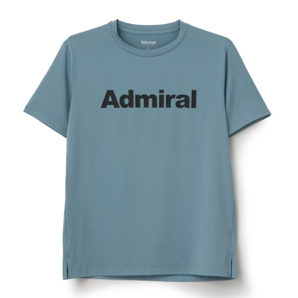 【販売開始前商品 8月中旬発売】アドミラル ミニマルビッグロゴTEE （ ATMA614-35 ）[ Admiral MS メンズ ]26FW