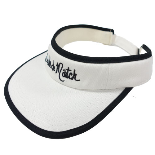 バルデマッチ レディースバイザー （ BDM-A1402-010 ）[ Balle de match Tennis SUV レディース ]21SS【メーカー取寄せ商品】