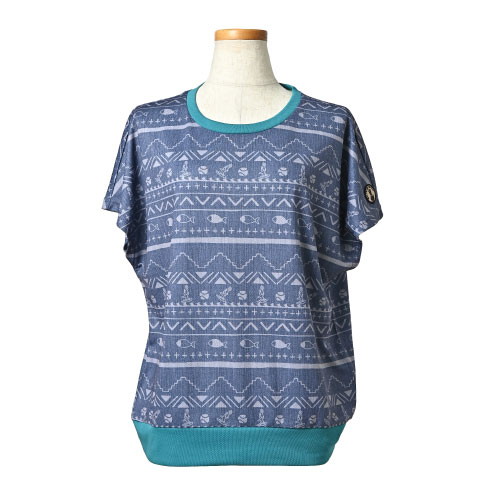 【SALE】バルデマッチ オルテガＴシャツ （ BDM-C1202-40 ）[ Balle de match Tennis LS レディース ]23SS【メーカー取寄せ商品】