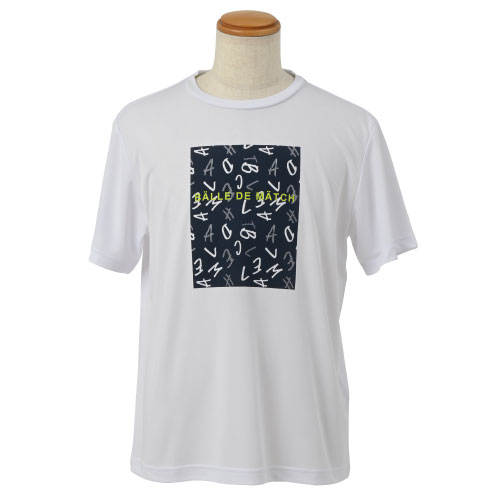 バルデマッチ プリントTシャツ （ BDM-D1103-212 ）[ Balle de match Tennis MS メンズ ]24SS【メーカー取寄せ商品】