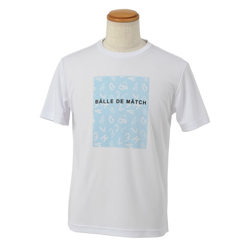 バルデマッチ プリントTシャツ （ BDM-D1103-213 ）[ Balle de match Tennis MS メンズ ]24SS【メーカー取寄せ商品】
