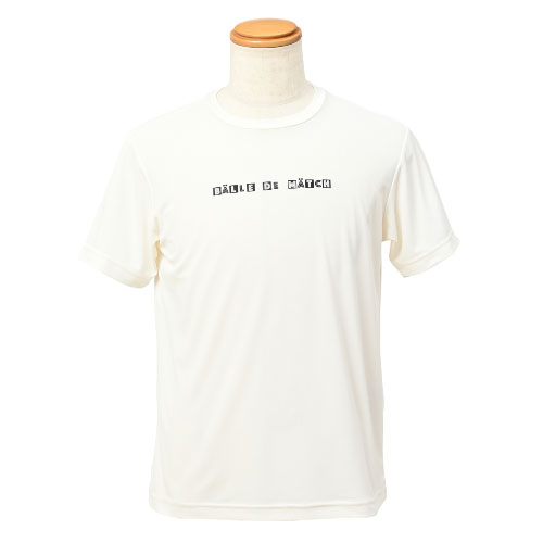 バルデマッチ ロゴゲームシャツ （ BDM-E1103-010 ）[ Balle de match Tennis MS メンズ ]25SS【メーカー取寄せ商品】