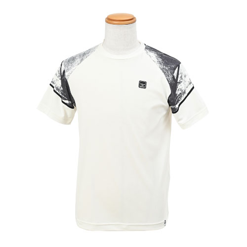 バルデマッチ 袖切替ゲームシャツ （ BDM-E1104-010 ）[ Balle de match Tennis MS メンズ ]25SS【メーカー取寄せ商品】