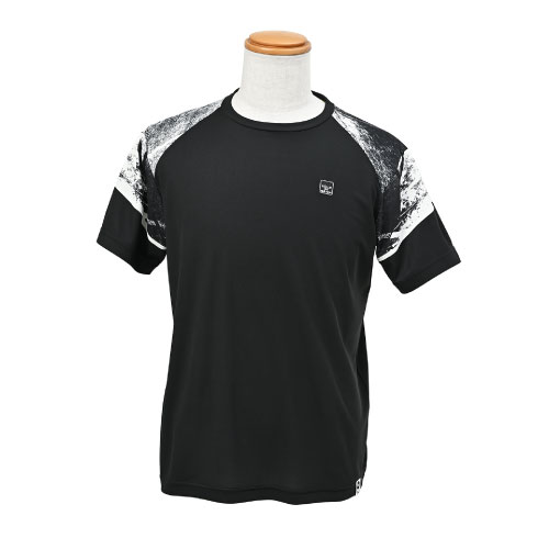 バルデマッチ 袖切替ゲームシャツ （ BDM-E1104-020 ）[ Balle de match Tennis MS メンズ ]25SS【メーカー取寄せ商品】