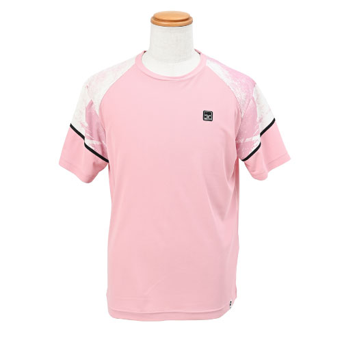 バルデマッチ 袖切替ゲームシャツ （ BDM-E1104-081 ）[ Balle de match Tennis MS メンズ ]25SS【メーカー取寄せ商品】