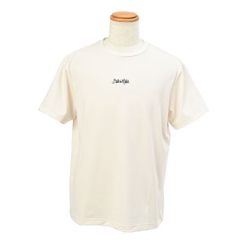 バルデマッチ バックプリントTシャツ （ BDM-E1108-011 ）[ Balle de match Tennis MS メンズ ]25SS【メーカー取寄せ商品】