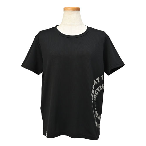 バルデマッチ サークルプリントゲームシャツ （ BDM-E1208-020 ）[ Balle de match Tennis LS レディース ]25SS【メーカー取寄せ商品】