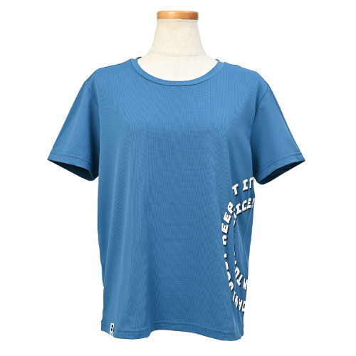 バルデマッチ サークルプリントゲームシャツ （ BDM-E1208-050 ）[ Balle de match Tennis LS レディース ]25SS【メーカー取寄せ商品】