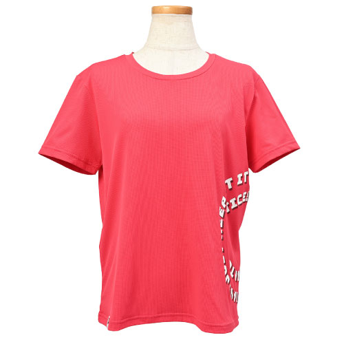 バルデマッチ サークルプリントゲームシャツ （ BDM-E1208-084 ）[ Balle de match Tennis LS レディース ]25SS【メーカー取寄せ商品】