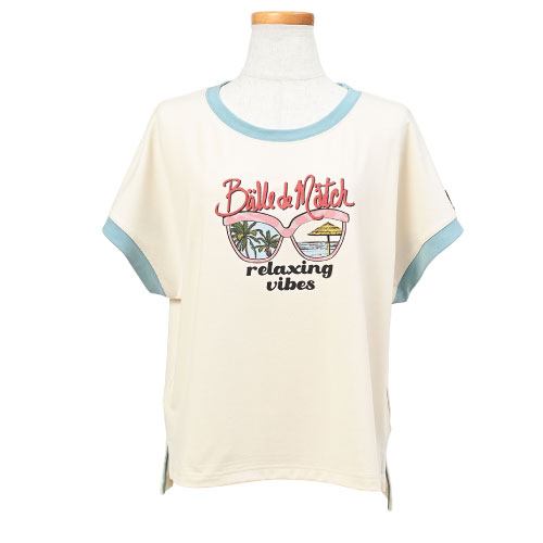 バルデマッチ サングラスTシャツ （ BDM-E1210-011 ）[ Balle de match Tennis LS レディース ]25SS【メーカー取寄せ商品】