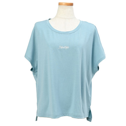 バルデマッチ バックプリントTシャツ （ BDM-E1211-052 ）[ Balle de match Tennis LS レディース ]25SS【メーカー取寄せ商品】