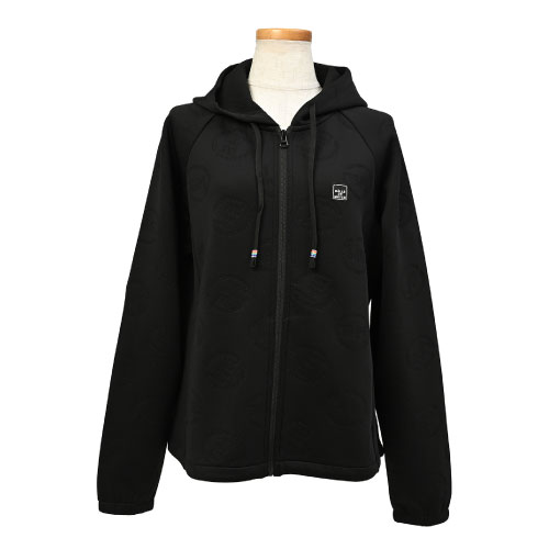 バルデマッチ エンボスフーディジャケット （ BDM-E1214-020 ）[ Balle de match Tennis LWJ レディース ]25SS【メーカー取寄せ商品】