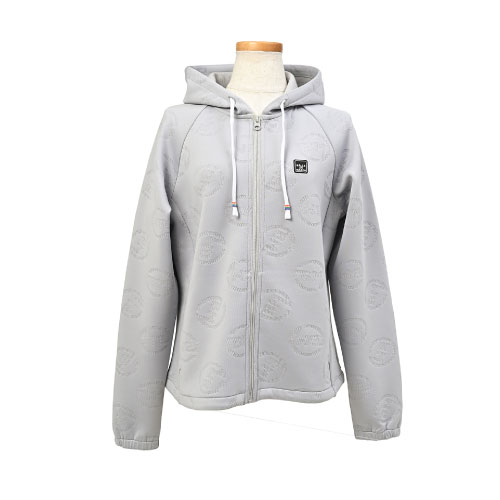 バルデマッチ エンボスフーディジャケット （ BDM-E1214-030 ）[ Balle de match Tennis LWJ レディース ]25SS【メーカー取寄せ商品】