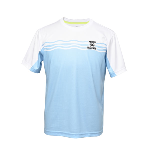バルデマッチ ウェーブデザインTシャツ （ BDM-F1106-052 ）[ Balle de match Tennis MS メンズ ]26SS【メーカー取寄せ商品】