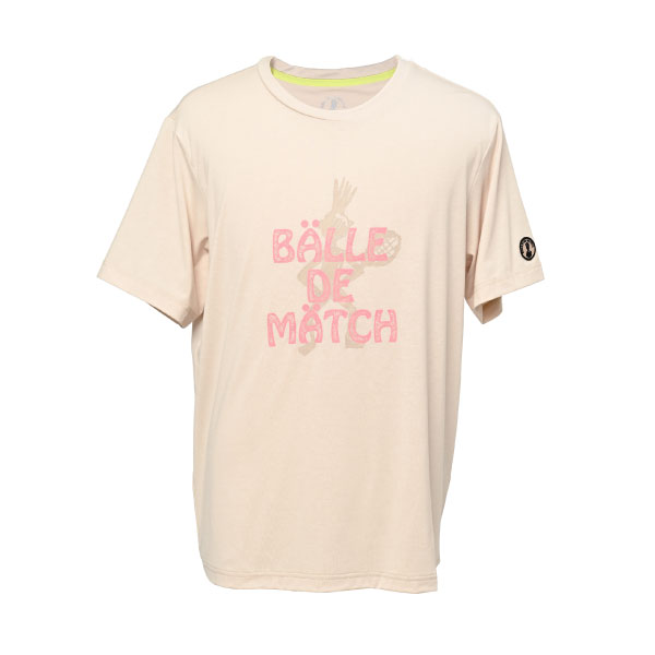 バルデマッチ グラフィックTシャツ （ BDM-F1113-012 ）[ Balle de match Tennis MS メンズ ]26SS【メーカー取寄せ商品】