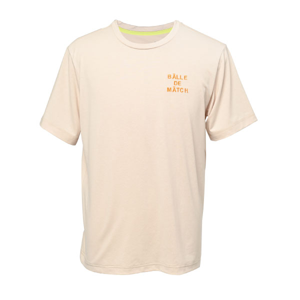 バルデマッチ ワンポイントシシュウTシャツ （ BDM-F1114-012 ）[ Balle de match Tennis MS メンズ ]26SS【メーカー取寄せ商品】