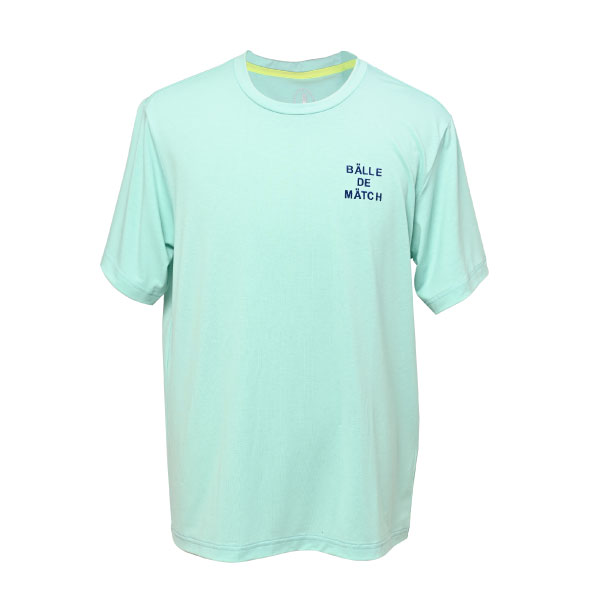 バルデマッチ ワンポイントシシュウTシャツ （ BDM-F1114-062 ）[ Balle de match Tennis MS メンズ ]26SS【メーカー取寄せ商品】