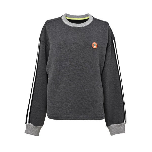 バルデマッチ ダンボールニットトレーナー （ BDM-F1201-031 ）[ Balle de match Tennis LSWS レディース ]26SS【メーカー取寄せ商品】