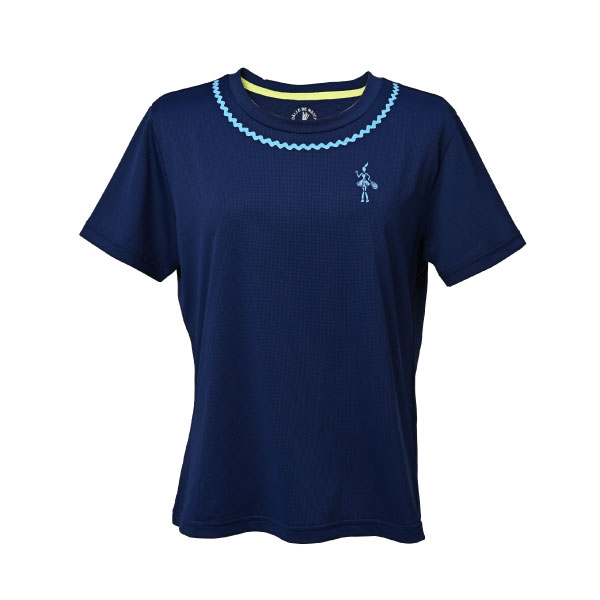 バルデマッチ バックガラTシャツ （ BDM-F1211-040 ）[ Balle de match Tennis LS レディース ]26SS【メーカー取寄せ商品】