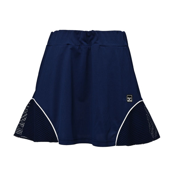 バルデマッチ ブロックレースデザインスカート （ BDM-F1213-040 ）[ Balle de match Tennis SK レディース ]26SS【メーカー取寄せ商品】