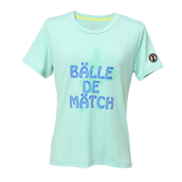 バルデマッチ グラフィックTシャツ （ BDM-F1216-062 ）[ Balle de match Tennis LS レディース ]26SS【メーカー取寄せ商品】