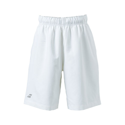 【10月25日～11月5日迄 2BUY10%OFFキャンペーン対象】バボラ CLUB SHORT PANTS JR  （ BJG4440C-WH00 ）[ BabolaT SP ジュニア ]24SS▲