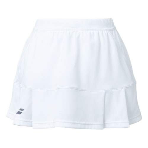 【10月25日～11月5日迄 2BUY10%OFFキャンペーン対象】バボラ CLUB SKORT JR  （ BJG4441C-WH00 ）[ BabolaT SK ジュニア ]24SS▲