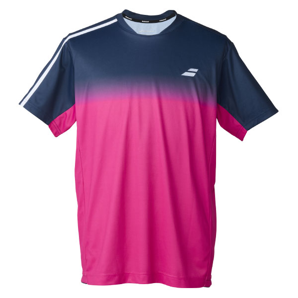 バボラ CLUB SHORT SLEEVE SHIRT JR （ BJG6340C-PK00 ）[ Babolat MS ボーイズ ]26SS