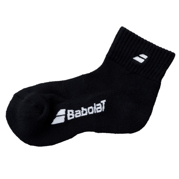 バボラ CLUB SHORT SOCKS JR （ BJS4840C-BK00 ）[ Babolat LSC アクセサリー ]26SS