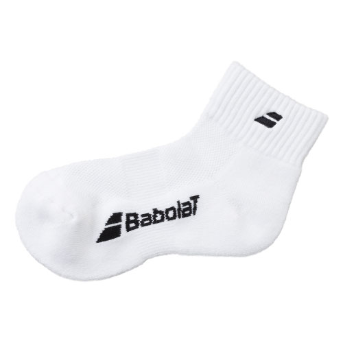 【10月25日～11月5日迄 2BUY10%OFFキャンペーン対象】バボラ CLUB SHORT SOCKS JR （ BJS4840C-WH00 ）[ BabolaT LSC アクセサリー ]24SS▲