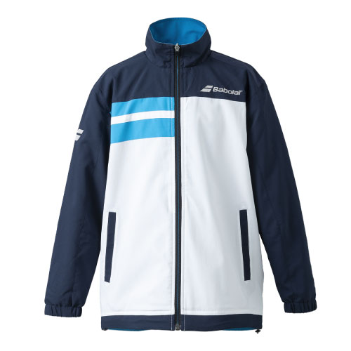 バボラ CLUB チームジャケット JR （ BJT1198C-BL00 ）[ Babolat MWJ ジュニア ]22SS【ネットバーゲン】