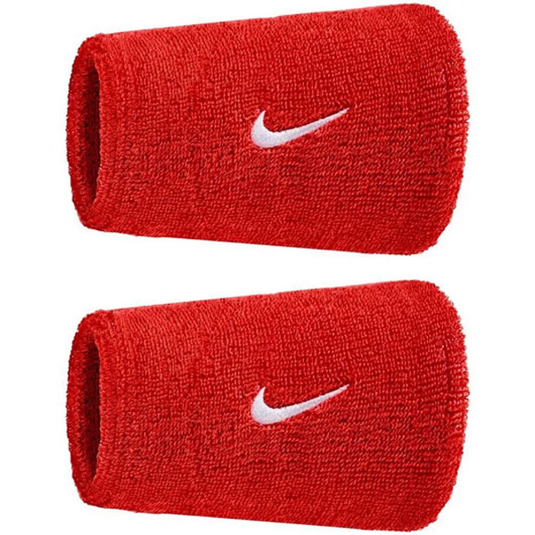 ナイキ スウッシュ クラシック ダブルワイド リストバンド 2P （ BN4000-610 ）[ Nike ACC アクセサリー ]25FW