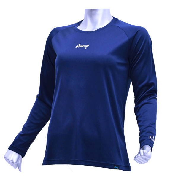 ブルイク 3R L/S GAME TEE FOR WOMEN （ BQAS-00082-NAVY ）[ blueeq LS レディース ]25FW