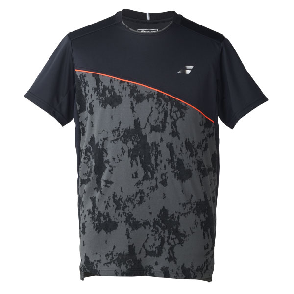 バボラ PLAY SHORT SLEEVE SHIRT （ BUG6300-BK00 ）[ Babolat MS メンズ ]26SS