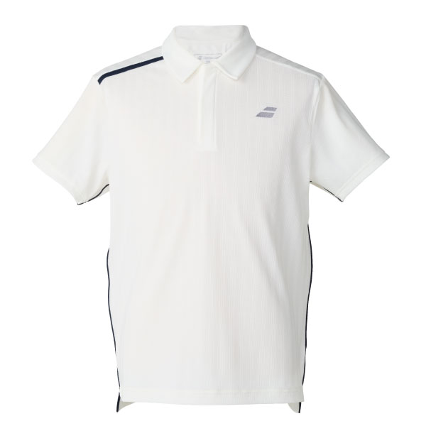 【ウインザー数量限定】バボラ PLAY SHORT SLEEVE SHIRT　 （ BUG6315-WH00 ）[ Babolat MS メンズ ]26FW