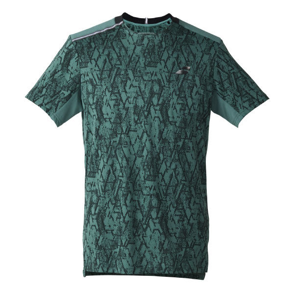 バボラ PLAY SHORT SLEEVE SHIRT　 （ BUG6350-GR00 ）[ Babolat MS メンズ ]26FW