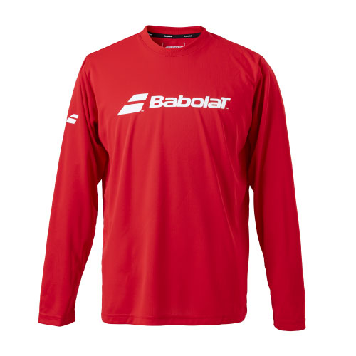 【10月25日～11月5日迄 2BUY10%OFFキャンペーン対象】バボラ CLUB LONG  SLEEVE SHIRT （ BUP4510C-RD00 ）[ BabolaT MS メンズ ]24SS▲