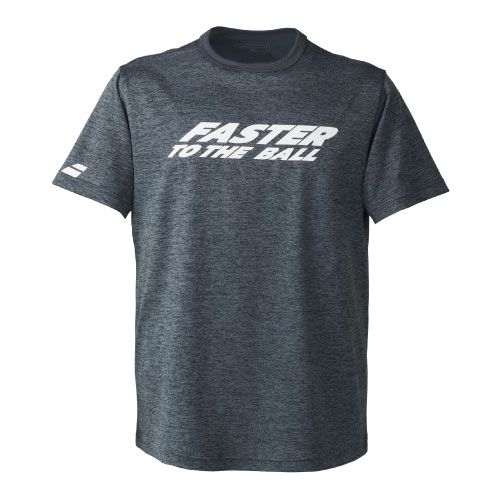 バボラ PURE SHORT SLEEVE SHIRT （ BUP5504-BK00 ）[ BabolaT MS メンズ ]25SS【ネットバーゲン】