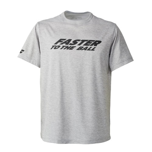 バボラ PURE SHORT SLEEVE SHIRT （ BUP5504-GY00 ）[ BabolaT MS メンズ ]25SS【ネットバーゲン】