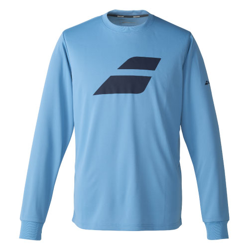 【10月25日～11月5日迄 2BUY10%OFFキャンペーン対象】バボラ CLUB LONG SLEEVE SHIRT （ BUP5510C-BL00 ）[ BabolaT MS メンズ ]25SS▲