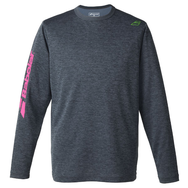 【10月25日～11月5日迄 2BUY10%OFFキャンペーン対象】バボラ PURE LONG SLEEVE SHIRT （ BUP5553-BK00 ）[ BabolaT MS メンズ ]25FW▲